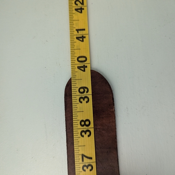 leather belt size 34, NWOT, Buckle Not Included - Picture 2 of 4